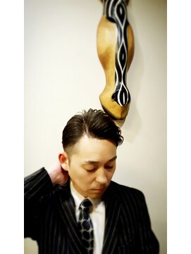 プーパヘアー メンズデザインファクトリー(pupa hair MEN'S DESIGN FACTORY) 七三ビジネスショート