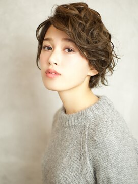 ベック ヘアサロン(BEKKU hair salon) 今風フラッフィヘアでオシャレ最前線！スポンテニアスショート☆
