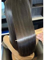 アールサロンプラスキャスパ 自由が丘(Rrsalon+CASPA)&nbsp;【髪質改善】思わず触りたくなるシルクのような手触り【美髪】