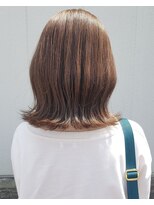 コーディアルヘア 白川本店(Cordial hair)&nbsp;アッシュベージュ×外ハネボブ