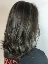 リアン 上尾店(Rien)&nbsp;マロンベージュ/Aラインボブ/かきあげバング[上尾/上尾駅]