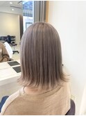 ピンクホワイトベージュ×ダブルカラー