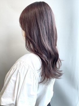 クイントネオリーブ 自由が丘正面口店(quint:neolive) pink brown × ロング