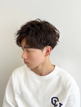 レジット メンズ ヘアサロン(LEGIT MEN's HAIR SALON) コンマバングスタイル