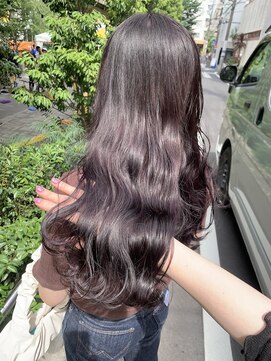 フラム 渋谷(flamme) ＊ブリーチなしラベンダーカラー＊