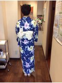 浴衣の着付け