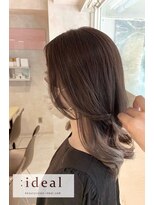 アイディール(:ideal)&nbsp;さりげないインナーカラーでオシャレ感アップ