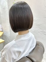 エンバイユアーズ 飯田橋店(eN° by youres)&nbsp;前下がりボブ ぱつっとボブ 髪質改善地毛風ストレート 飯田橋