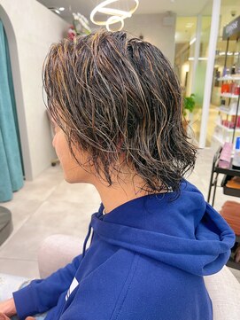 モアナ バイ ラナ 藤が丘(MoanA BY LANA) ジェットモヒカン 2ブロック メンズカット