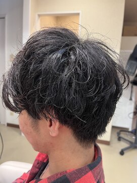 浪漫館 アールズコート(R's Court) メンズパーマスタイル/竹嵜3.19