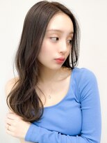 レア 表参道(L'ea)&nbsp;ミディアムヘア暗めカラーグランマッシュデザインカラー