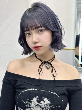 シーテ(Ciete) 韓国ヘア名古屋ハイレイヤー顔まわりカット前髪ボブタッセル小顔