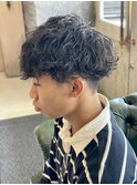 波巻きスパイラルパーマ
