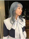 【chiwa style】ハイトーン　ブルーカラー