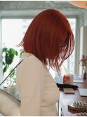 スリークボブとブラッドオレンジ【stylist:kuroda】