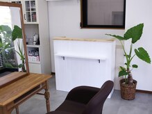 清潔感のある受付♪