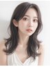 土、日、祝日限定。現金お支払いの方対象、カラー＋カット＋Tr 9000円