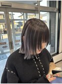 グレージュ×ラベンダーシルバー