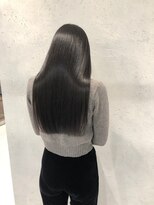 リブロ(LiBro)&nbsp;20代30代40代ダークアッシュフェミニンロンググレージュ黒髪