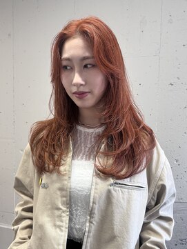 タロ(TALO) 【TALO】ブラッドオレンジ×海外風レイヤーカット