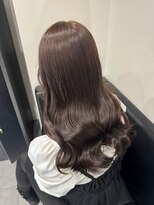 ベレーザ 渋谷(BELEZA)&nbsp;12552艶髪グレージュ髪質改善アッシュブラック韓国ストレート