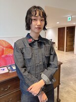 ヘアーアイストゥーレ(HAIR ICI TRE)&nbsp;ボブパーマミニボブくるくるパーマレイヤーボブ担当桜桃