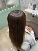 髪質改善ストレート
