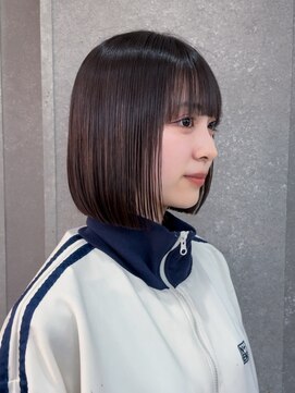 ロンド 表参道店(Lond) ◇ボブ 縮毛矯正 顔周りカット 表参道 髪質改善