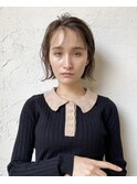シースルーボブ
