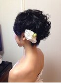ブライダルヘアセット