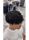 【KAZUKI】シャドウパーマ