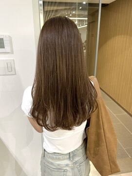 アイシーキョウト(I see kyoto) ローレイヤーカット/ワンカールレイヤー/艶ブラウン