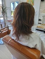 ヘアーアコット(hair acotto)&nbsp;カール×ナチュラルブラウン