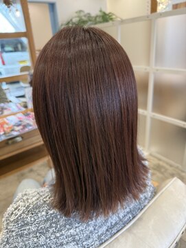 髪質改善*艶髪シェルモーヴ