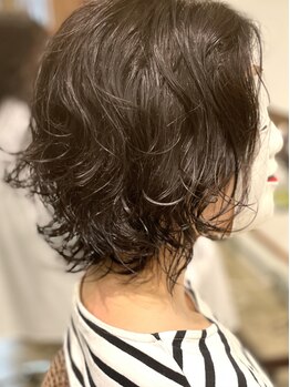 コマ(coma)の写真/乾かすだけで決まる◎こだわりの薬剤を使用し、柔らかな質感で自然な仕上がりをダメージレスに叶える*