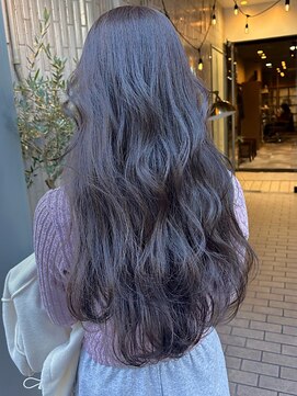 ヘアプレイスソル (HAIR PLACE SoL) 透明感ダークグレージュ/レイヤーカット/髪質改善