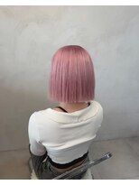 リコヘアー(LiCO HAIR)&nbsp;那覇/イメチェン/ピンクベージュ/アンブレラカラー/前髪