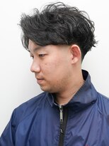 ルックグッドストア タカラヅカ(LOOK GOOD STORE TAKARAZUKA)&nbsp;メンズカット波巻きツイストスパイラルツーブロックショート0306