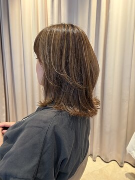 ロージーバイフーガヘアー 元住吉店(Rosy by FUGAhair) ハイライトレイヤースタイル
