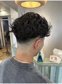 フェードパーマ