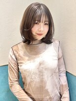 ロンド レイ 立川(Lond Ray) レイヤーボブ/ミルクティーベージュ/髪質改善/顔周り/立川