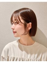 フェイス 石川町 (FACE)&nbsp;ミニボブ/ベージュカラー/丸みボブ