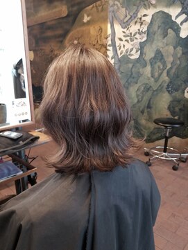 グランエクラ バイフルショウ(GRAND ECLAT by FURUSHO) 大人可愛い20代30代40代　透明感アッシュカラー