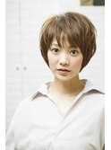 大人かわいい小顔ショート♪似合わせカット
