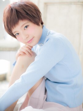 モッズ ヘア 福岡姪浜店(mod's hair) *mod's姪浜*…ピンクカラー★ガーリーショートc