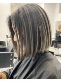 ALIVE吉祥寺 ダブルバングブランジュグレージュインナーカラー
