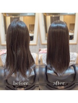 リアン(Lien) 『髪質改善』ストレートエステ（縮毛矯正）（リタッチ可）
