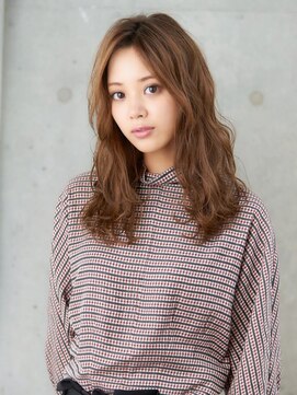 ソシエ アヴェダ さいたま新都心店(SOCIE AVEDA) ウェーブ/セミディ/大人女性［さいたま新都心駅/髪質改善]