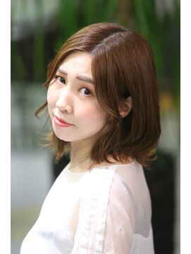 ルーク(LUXE) ブラウン×ゆるふわロング