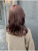 ピンクグレージュ